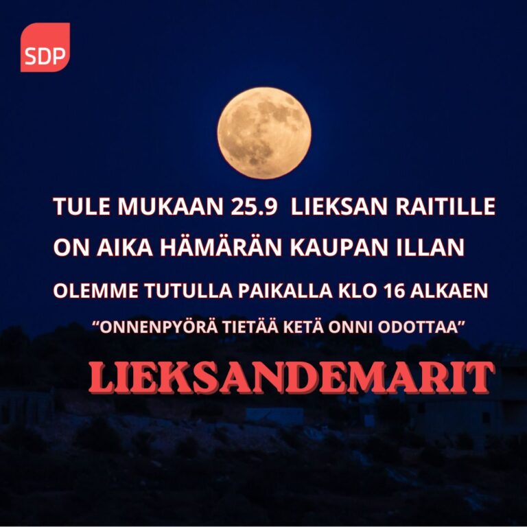 Hämärän kaupan ilta 25.9.2026 klo 16 alkaen